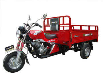 Zmotoryzowany Fuel 3 Wheel Cargo Motorcycle, 150CC Cargo Tricycle With Glass Headlight