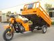 Pomarańczowy Chiny Three Wheeler Cargo Motor Tricycle Open Body Type 9kw