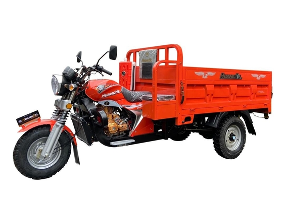 3-kołowy motocykl towarowy 200CC silnik 2,0 m skrzynia ładunkowa zmotoryzowany trójkołowy do załadunku ciężkich towarów