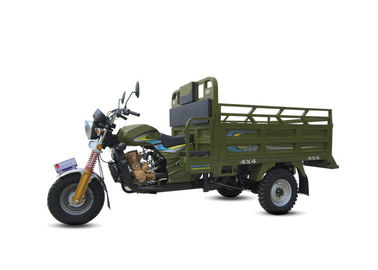 Silnik chłodzący powietrze Silnik trójkołowy 150CC Trzykołowy motocykl 1,7M * 1,25M Cargo Box
