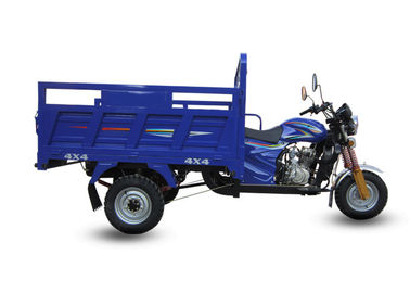 4 skoku trzy koła Cargo Motorcycle 150cc Auto Cargo Loader Blue Orange