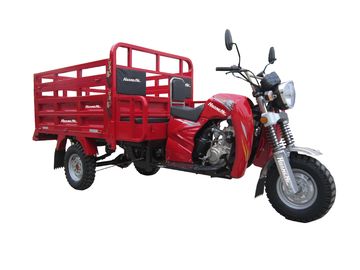 Trójkołowy motocykl trzykołowy o pojemności 200 cm3 Wyższa skrzynia ładunkowa Duża ładowność z siedzeniami pasażerskimi