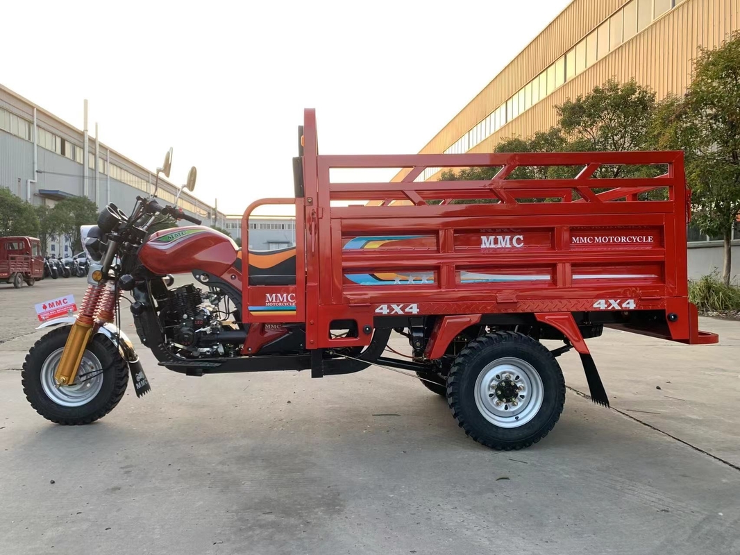 1000 kg maksymalne ładowanie 3-kołowy motocykl towarowy z metodą pakowania CKD i dużą pojemnością ładowania