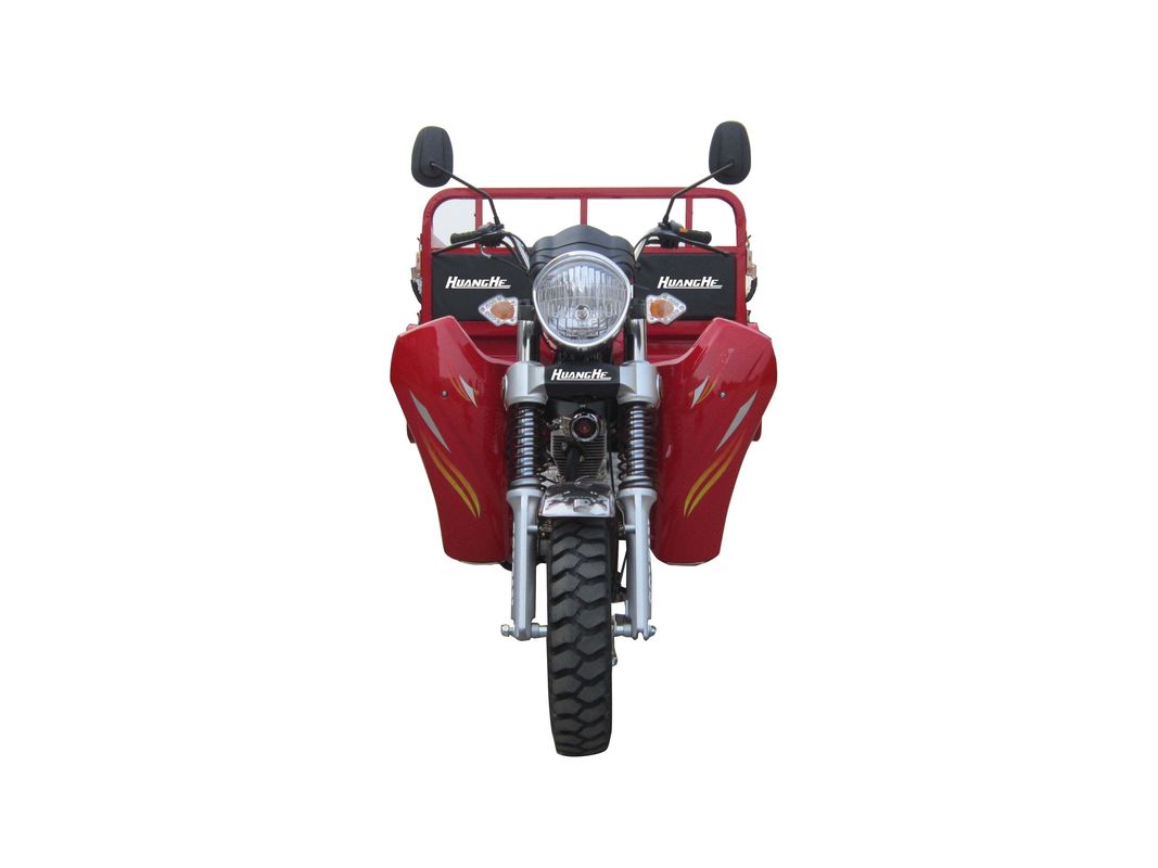 Trójkołowy motocykl trzykołowy o pojemności 200 cm3 Wyższa skrzynia ładunkowa Duża ładowność z siedzeniami pasażerskimi
