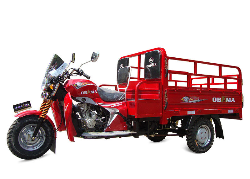 Zmotoryzowany 150CC Trzykołowy motocykl towarowy 250W typu otwartego nadwozia