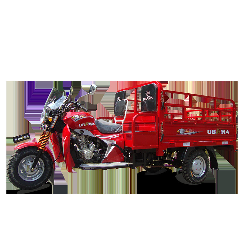 Zmotoryzowany 150CC 250W Trzykołowy motocykl typu Cargo z otwartym nadwoziem